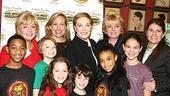Julie Andrews Announces Kids' Night 2007 - Susan Wright - Emma Watson Hamilton - Julie Andrews - Charlotte St. Martin - Jeanine Gioacchino