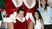 Photo Op - Rockettes Costume at Planet Hollywood - Jennifer Flandt - Carissa Lopez (with little girls)