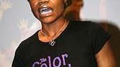 Photo Op - Color Purple documentary press screening - Kenita R. Miller (singing)