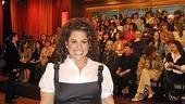 Photo Op - Marissa Jaret Winokur on Mike and Juliet Show - Marissa with audience