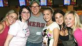 Photo Op - Second Stage Bowling benefit 2007 - Nikki Snelson - Natalie Joy Johnson - Jason Patrick Sands - Annaleigh Ashford - Tracy Jai Edwards - Laura Bell Bundy