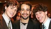 Drama League Lunch 2007 - Jonathan Groff - Lin-Manuel Miranda - John Gallagher Jr.