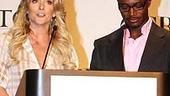 Photo Op - 2007 Tony Nominee Announcements - Jane Krakowski - Taye Diggs