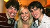 Photo Op - 2007 Tony Nominees reception - Jonathan Groff - Laura Bell Bundy - John Gallagher Jr.