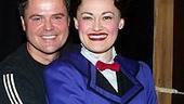 Photo Op - Donny Osmond & Ana Gasteyer at Mary Poppins - Donny Osmond - Ashley Brown