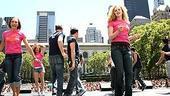 Photo Op - Broadway in Bryant Park 2007 -  Mamma Mia! girls