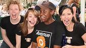 Photo Op - Broadway in Bryant Park 07-19-07 - Jennifer Barnhart - Mary Faber - Haneefah Wood - Ann Sanders