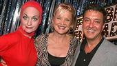 Photo Op - Christine Ebersole at Forbidden Broadway - Janet Dickinson - Christine Ebersole - John Freedson