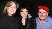 Photo Op - Liza Minnelli at Curtains - Debra Monk - Liza Minnelli - Ernie Sabella 