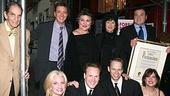 Photo Op - Chita Rivera at Forbidden Broadway - group shot w/proclamation
