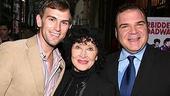 Photo Op - Chita Rivera at Forbidden Broadway - Daniel Reichard - Chita Rivera - Gerard Alessandrini
