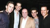 Bob Newhart at Jersey Boys - Daniel Reichard - J. Robert Spencer - Bob Newhart - Michael Longoria - Christian Hoff