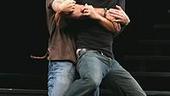 Photo Op - Frankenstein rehearsal - Steve Blanchard - Hunter Foster