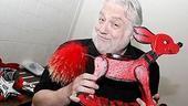 Photo Op - Grinch rehearsal 2007 - Ed Dixon w/rocking horse