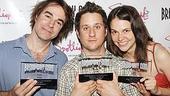 2008 Broadway.com Audience Awards - Roger Bart - Christopher Fitzgerald - Sutton Foster