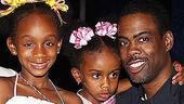 Chris Rock Visits Hairspray - Lola Simone Rock - Zahra Savannah Rock - Chris Rock 