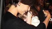 Katie Holmes at Little Mermaid - Suri Cruise - Katie Holmes (hug)