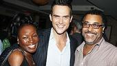 Cheyenne Jackson at Tony Di Napoli's - Cheyenne Jackson - Sharon Wilkins - Zane Mark