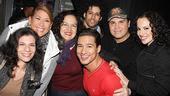 Mario Lopez at In The Heights – Blanca Camacho – Doreen Montalvo – Olga Merediz – Luis Salgado – Eliseo Roman – Nina Lafarga – Mario Lopez