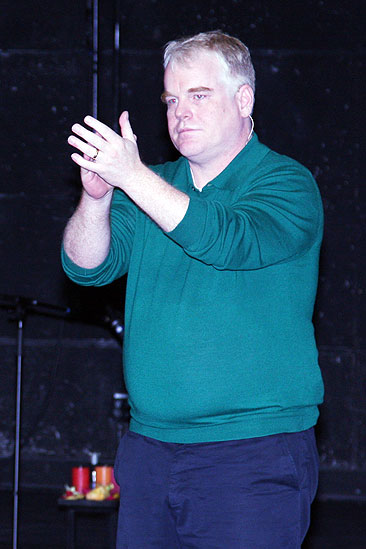 Othello opening night – Philip Seymour Hoffman