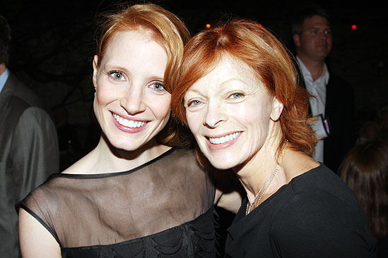 Othello opening night – Jessica Chastain – Frances Fisher