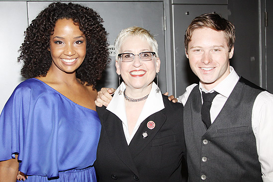 2010 Theatre World Awards - Stephanie Umoh - Marsha Milgrom Dodge - Bobby Steggert 