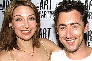 The Art Party Benefit - Illeana Douglas - Alan Cumming
