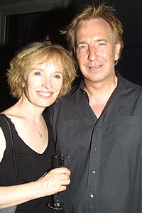 The Art Party Benefit - Lindsay Duncan - Alan Rickman