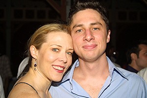 Twelfth Night (NYSF) Opening - Kathryn Meisle - Zach Braff
