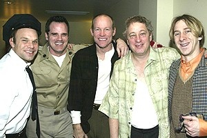 Violet at Playwrights Horizons - Norbert Leo Butz - Michael Park - Stephen Lee Anderson - Bill Buell - Luther Creek