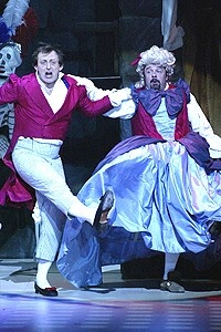 The Play What I Wrote Guest Stars - Nathan Lane (high kick)