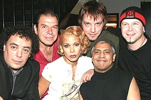 Daphne & Jackie at Joe's - Daphne Rubin-Vega and band