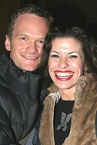 Encores! Can-Can Photo Op - Neil Patrick Harris - Rachelle Rak