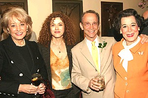Joel Grey Birthday Party - Barbara Walters - Joel Grey - Bernadette Peters - Kitty Carlisle Hart