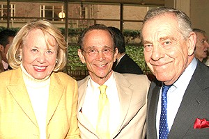 Joel Grey Birthday Party - Liz Smith - Joel Grey - Morley Safer