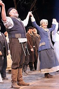 Harvey Fierstein Fiddler Opening - Curtain Call - Harvey Fierstein - Andrea Martin