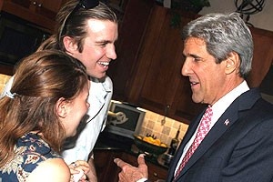 John Kerry Thanks Broadway - Celia Keenan-Bolger - Gavin Creel - John Kerry