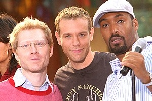 Rent Film Cast on Today Show - Anthony Rapp - Adam Pascal - Jesse L. Martin