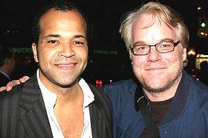 Esquire at the Public - Jeffrey Wright - Philip Seymour Hoffman