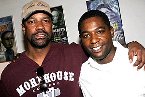 Denzel Washington at Soldier's Play - Denzel Washington - Royce Johnson
