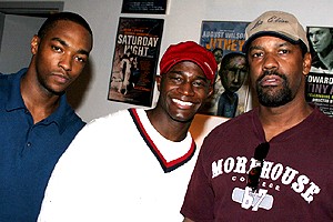 Denzel Washington at Soldier's Play - Anthony Mackie - Taye Diggs - Denzel Washington 
