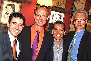 Drama Desk Dance Luncheon 2006 - John Lloyd Young - Richie Ridge - Sergio Trujillo - Preston Ridge