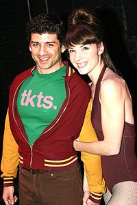 A Chorus Line Cast Unveiling - Tony Yazbeck - Chryssie Whitehead