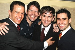 Drama League Lunch 2006 - Christian Hoff - J. Robert Spencer - Daniel Reichard - John Lloyd Young