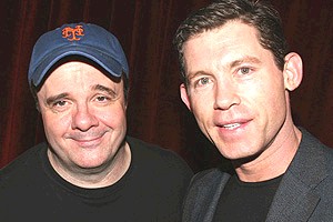 Lee Evans Visits Nathan Lane - Nathan Lane - Lee Evans