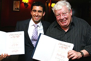 Outer Critics Circle Awards 2006 - John Lloyd Young - Richard Griffiths