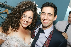 Backstage at Broadway Bares 16 - Marissa Jaret Winokur - John Lloyd Young