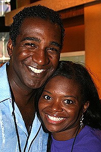 Photo Op - Broadway on Broadway fall 2006 - Norm Lewis - LaChanze