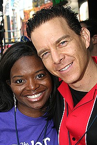 Photo Op - Broadway on Broadway fall 2006 - LaChanze - Christian Hoff