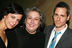 Photo Op - Pain & the Itch Opening Night - Anna D. Shapiro - Jayne Houdyshell - Bruce Norris 